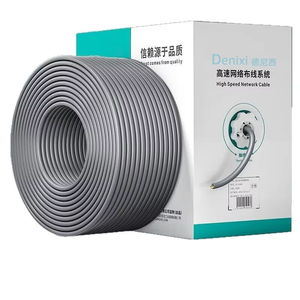 Denixi Spot Goods 1000ft 305M CAT6 Communication Cable Lan 23AWG 24AWG UTP FTP SFTP Ethernet Network Cable for Indoor Use