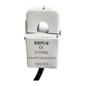 SCT006L 6mm Split Core Current Transformer 0.5% Accuracy 5A-20A 100cm Cable For Power Meter EV Charger