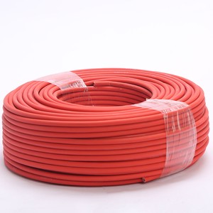 DC XLPE Double Insulated Copper Solar Wire PV1-F 6mm2 Solar Cable for Power Station 60A Rated Current