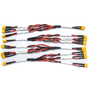Customized XT30 XT60 XT90 Connector Wiring Harness New Energy Storage PV Solar Cable Assembly For Electric Equipment