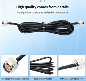 Antenna Extension Cable / RF Jumper Cable GSM / WIFI / 4G / 5G Routers Network Cards RG58 Coaxial Feeder Cable YLD-TF62 Made