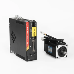 CE Certified 60mm Frame Servo Motor With 600W 220v/110v 3000RPM 1.27 N.m Single-Phase Explosion-Proof Driver Kit