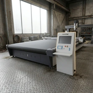 Cnc Automatic Cutter with Blade for Honeycomb Cardboard Box Currogared Paper Oscillating Knife Cutting Machine