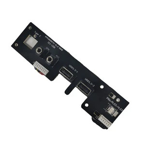 OEM PC Motherboard Cable Usb 3.0+Usb C+HD Audio Ports I/o Board and with Type C Female Internal Wire Cable