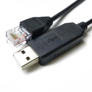 FTDI USB RJ45 RS485 Converter Cable Pure Copper Conductor PVC Jacket for Servo Drive Config Program Computer Interface