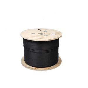 FTTH Drop Cable De 1 Hilo Fibra Optica Roll 1 Core 2 Core 4 Core G652D G657A1 1km 2km Optic Fiber Drop Cable