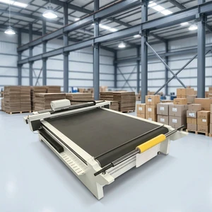 Wholesale Large Cardboard Cutting Machine for Mailing Apparel Box Corrugated Shipping Packaging Box Flatbed Cutter