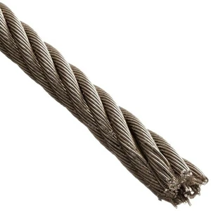 Galvanized Wire Strand High Carbon Steel AISI Standard Cold Heading Guard Rope Hot Rolled & Self-Supporting steel Cable