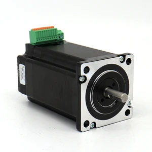 60MM NEMA 24 Hybrid Closed Loop Integrated Step Servo Motor 2.2N.m Driver 24-60VDC 2-Phase 4096 Lines Encoder Laser Cutting