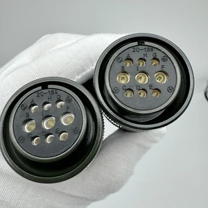9-core MS3106A20-18S ASD-CAPW1000 Servo Motor Connector VW3M5121 Straight Connector MS3108A20-18S
