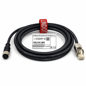 HEIDENHAIN Encoder Feedback Cable 1078299-01 OEM Custom Servo Motor Cable Replacement