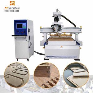 1325 CCD Edge Finding CNC Router Machine Woodworking Straight Row Tool Change Wood Cutting Machine for Cabinet Panel