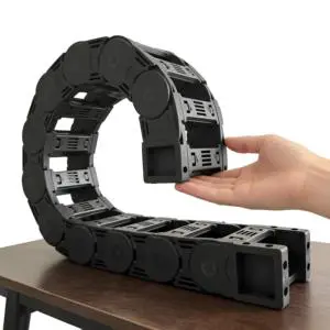 Yodel New Arrival Reinforced 45x90 Mm Open Type Bridge Sealed Nylon Drag Cable Chain For Transmission Industry