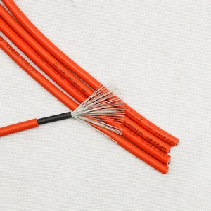 PV Cable Photovoltaic Cable XLPO ROHS Compliant Eco-Friendly Lightweight Durable Tinned Copper 0.6/1 KV Construction Solar