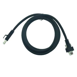 Hot Sales High Speed GigE Vision Industrial Camera Ethernet Cable Cat6A Network S/FTP RJ45 8P 26AWG with Lock Screw GigE Cable