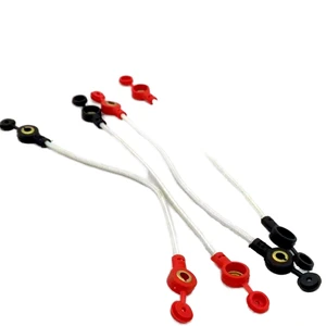 Pure Copper Electric Vehicle Battery Connection Cable Flame-Retardant Thickened Lead-Acid Charging Car Battery Cable Auto Parts