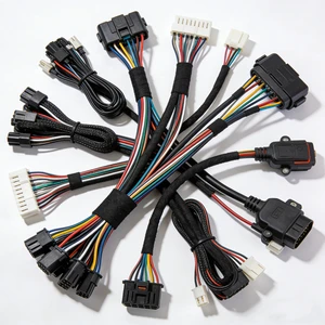 Hotten Highly Flexible MCC 45Ohm 42AWG Micro Coaxial Cable Silver Plated Copper PFA Sheath Wires Cables Gimbal Cables