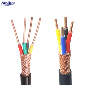 KVV KVVR 0.6kV XLPE Insulated Copper Control Cable 2-20 Cores 1.5-6mm PE Jacket Industrial Automation Computer Construction CE