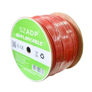 Hot Sale SaudiArabia Outdooor2C 16AWG 18 AWG Customized Shield 1000FT Reel Red Jacket Fire Alarm Electric Cable 2.5mm 1.5mm Wire