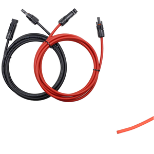 Durable PE Insulation XLPE Stranded Copper Power Wire Solar Inverter Battery Cable for Solar Stations and Photovoltaic Panels