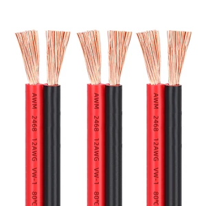 Automobile Battery Wires 2468 12awg 4.0mm 6.0mm Red Black Cable Solar