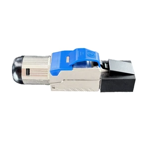 Factory direct sales rj45 waterproof ethernet power cable pvc insulation copper conductor industrial ethernet connector
