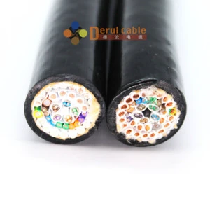 Long-Life Span Polyurethane Sheathed Robot Manipulator Cable Power Cables Towline Cable