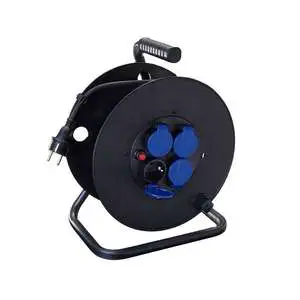Wholesale Factory Professionaluk Power Cordcabel Reel Home-use IP44 MAX 50 Meter Cable Reel