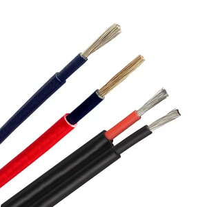 Single Core Flexible Solar Cable 2.5mm-16mm PVC Insulated XLPE Copper DC PV Solar Wire for Solar Energy Applications
