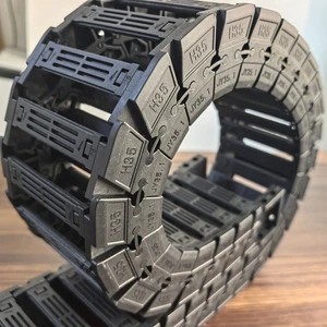 Yodel Practical Hot Sale 15*25 Nylon Robotic Cnc Routers Quiet Cable Carrier Drag Chain Suppliers