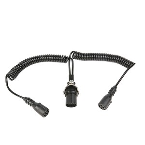 European 24v Cheap Price 15 Pin 7 Core Electric Trailer Truck Spiral Cable