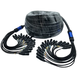 16-Way Multicore Cables XLR Audio Cable 16 Channel Snake Cables Stage Light Sound Signal Transmission Microphone Stock