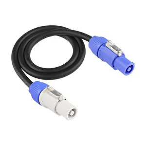 IP65 12AWG 3 Pin PowerCon Power Extension Cable for LED Screen Beam Moving Head Light, Stage Light Power,Audio Video Equipment
