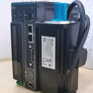 Delta AC Servo Motor ASD-A2-0421-E with Control System 400W 220V for Automation and Electronic Equipment (Plastic)