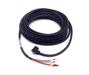Compatible with Mitsubishi Industrial Servo Motor Power Cable MR-PWS1CBL*M-A* High Flexibility PVC/PUR Insulation Copper Conduct