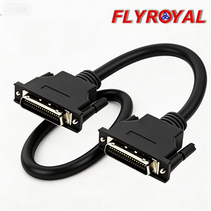 36Pin MDR Male SCSI Cable Shielded Copper Servo Encoder Wire Harness 36P Micro-D Assembly for CNC Drive