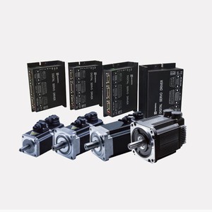 PrimoPal DC Servo Motor And Drive Brand New Original 3000r/min 200~600W 24V 48V Plc Controller Mini Servo Motor Driver For AGV