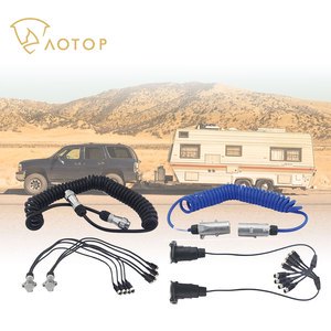 Automotive Accessories Van Trailer Connection Trailer Cable 5M 10M 15M 20M Car Monitor Camera System Extension Cable