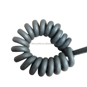 8/10 Core 20 AWG Copper Tinned Twisted Pair Flexible Spiral Shielded Cable 300/500V CE Certified for Medical & Semiconductor Use