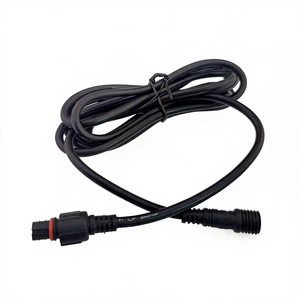 2pin 3PIN 4PIN 5PIN 6PIN 24AWG to 16AWG Copper LED Male Female IP67 Waterproof Connector RGB Sensor Cable