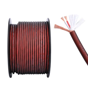 HIFI Audio DMX Consile Speaker Wire Cable OFC Copper 2 Core 24AWG Twisted Shielded Microphone Cable Bulk 100M XLR Mic Cable Roll