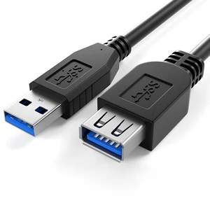 USB 3.0 Extension Cable 1m/2m/3m/5m for Camera PC Flash Drive Mouse & Keyboard-Pure Copper