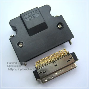 SAN-M Servo Connector SCSI-14P 20P 26P 36P 50P Male Plug for PCB
