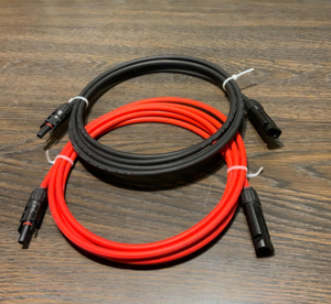 10ft Solar Cable with Connectors Solar Raw Materials