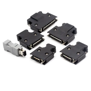 Servo drive plug SCSI 14/20/26/36/50PIN connector Bilateral SCSI connector with plastic housing
