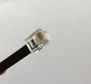 High Quality Spiral Telephone Cable 4P4C 6P6C