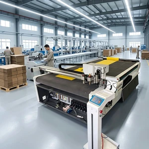 Mini Size Folding Boxes Clear Vinyl Paper Cutting Machine Packaging Box Cutting Machine