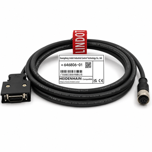 HEIDENHAIN Encoder Feedback Cable 646806-01 OEM Custom Servo Motor Cable Replacement
