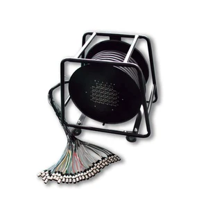 Up to 56 Channels Snake Cable Microphones Audio Link Stage Box with Drum (JFAD247)