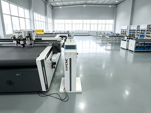 Shipping Box Sandwich Wrap Packaging Aluminum Honeycombs Flatbed Cutting PlotterDigital Digital CNC Cutting Machine Table